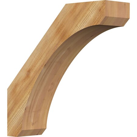6"W x 22"D x 22"H Legacy Rough Sawn Knee Brace, Western Red Cedar